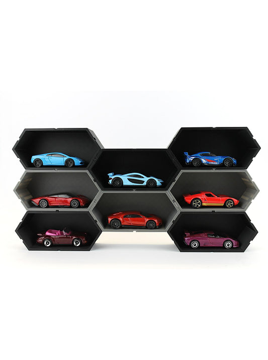 Modularny Stojak na Hot Wheels – Plaster Miodu (1 Część)